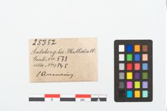 Etikett zu Bronzearmreif (NHMW-PRAE-025352)